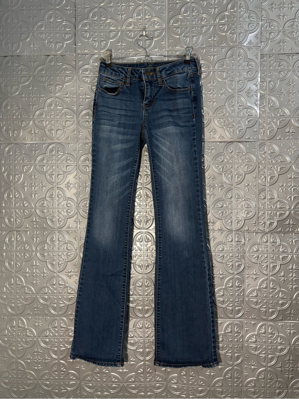Women's So brand dark wash Bootcut denim western rodeo Jeans Sz 24